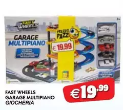 Giocheria - Fast Wheels Garage Multipiano