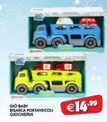Glo - Gio Baby Bisarca Portaveicoli
