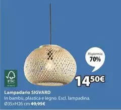 Lampadario Sigvard Lampadario Sigvard