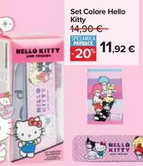 Hello Kitty - Set Colore Hello Kitty - Set Colore