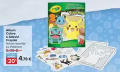 Crayola - Album Colore E Adesivi