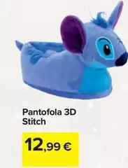 Disney Stitch - Pantofola 3D Disney Stitch - Pantofola 3D