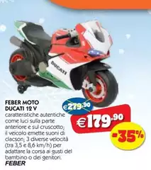 Feber - Moto Ducati 12 V Feber - Moto Ducati 12 V