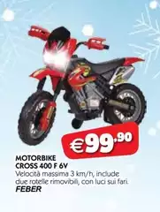 Feber - Motorbike Cross 400 F 6v Feber - Motorbike Cross 400 F 6v
