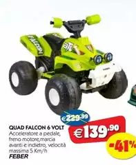Feber - Quad Falcon 6 Volt Feber - Quad Falcon 6 Volt