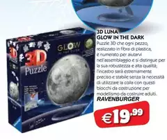 Ravensburger - 3d Luna Glow In The Dark