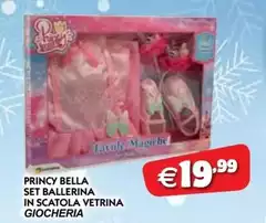 Bella - Set Ballerina In Scatola Vetrina Bella - Set Ballerina In Scatola Vetrina