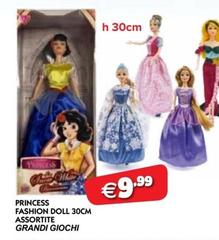 Grandi giochi - Princess Fashion Doll 30cm