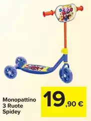 Monopattino 3 Ruote Spidey Monopattino 3 Ruote Spidey