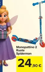 Monopattino 2 Ruote Spiderman Monopattino 2 Ruote Spiderman