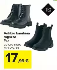 Tex - Anfibio Bambina Ragazza Tex - Anfibio Bambina Ragazza