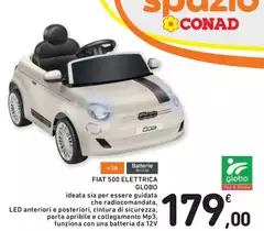 Globo - Fiat 500 Elettrica Globo - Fiat 500 Elettrica