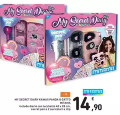 Mitama - My Secret Diary Kawaii Panda Gatto Mitama - My Secret Diary Kawaii Panda Gatto