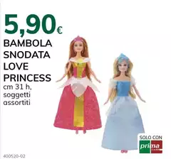 Love - Bambola Snodata  Princess