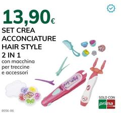 Solo - Set Crea Acconciature Hair Style 2 In 1 Solo - Set Crea Acconciature Hair Style 2 In 1