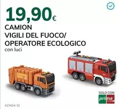 Solo - Camion Vigili Del Fuoco/Operatore Ecologico