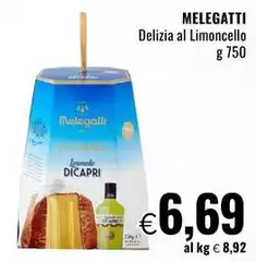 Melegatti - Delizia Al Limoncello Melegatti - Delizia Al Limoncello