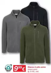 Giacca In Pile Uomo Giacca In Pile Uomo