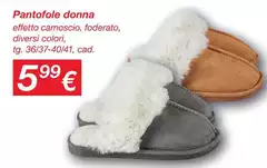 Pantofole Donna