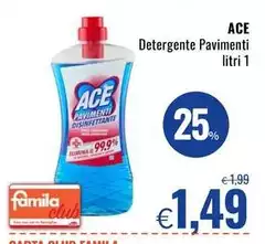 Ace - Detergente Pavimenti