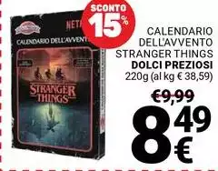 Dolci Preziosi - Calendario Dell'Avvento Stranger Things