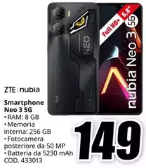 ZTE - Smartphone Neo 3 5g ZTE - Smartphone Neo 3 5g