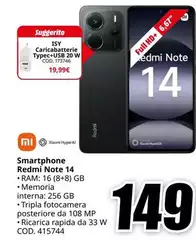 Xiaomi - Smartphone Redmi Note 14