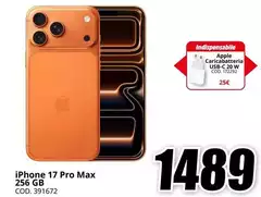 Apple - Iphone 17 Pro Max 256gb