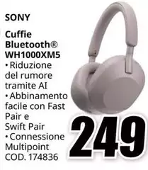 Sony - Cuffie Bluetooth® WH1000XM5 Sony - Cuffie Bluetooth® WH1000XM5