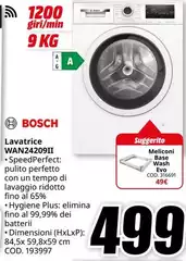 Bosch - Lavatrice WAN24209II