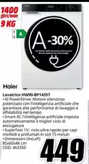 Haier - Lavatrice WW90-BP14357