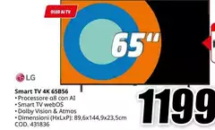 LG - Smart Tv 4k 65b56 LG - Smart Tv 4k 65b56