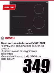 Bosch - Piano Cottura A Induzione PVS611BB6E