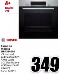 Bosch - Forno Da Incasso HBA534ES4