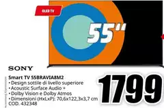 Sony - Smart Tv 55bravia8m2 Sony - Smart Tv 55bravia8m2