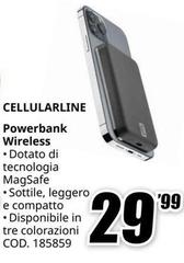 Cellularline - Powerbank Wireless