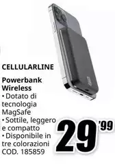 Cellularline - Powerbank Wireless