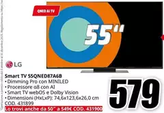 LG - Smart Tv 55qned8x7a6b LG - Smart Tv 55qned8x7a6b