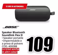 Bose - Speaker Bluetooth Soundlink Flex II Bose - Speaker Bluetooth Soundlink Flex II