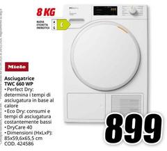 Miele - Asciugatrice TWC 660 WP Miele - Asciugatrice TWC 660 WP