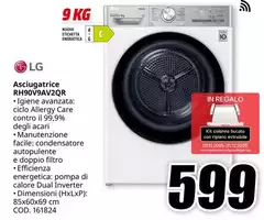 LG - Asciugatrice RH909VAVZQR