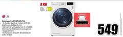 LG - Asciugatrice Libera Installazione Caricamento Frontale 8 Kg cc/40rm LG - Asciugatrice Libera Installazione Caricamento Frontale 8 Kg cc/40rm