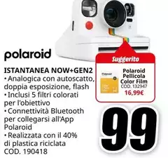Polaroid - Istantanea Now+gen2 Polaroid - Istantanea Now+gen2