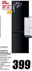Candy - Frigorifero Combinato CCHZ6166BBF Candy - Frigorifero Combinato CCHZ6166BBF