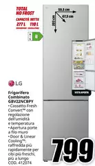 LG - Frigorifero Combinato GBV220NBPY LG - Frigorifero Combinato GBV220NBPY