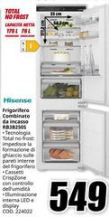 Hisense - Frigorifero Combinato Da Incasso FRB382SO3