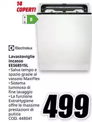 Electrolux - Lavastoviglie Incasso EES68515L