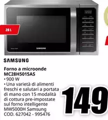 Samsung - MC28H5015AS Forno A Microonde Congelatori 11200 W Blu Samsung - MC28H5015AS Forno A Microonde Congelatori 11200 W Blu