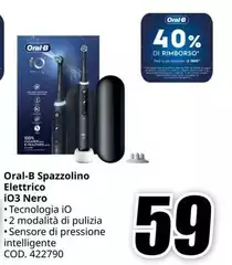 Oral b - Spazzolino Elettrico I03 Nero