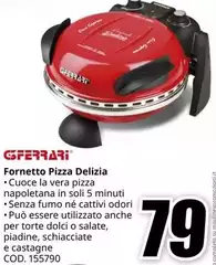 G3 ferrari - Fornetto Pizza Delizia G3 ferrari - Fornetto Pizza Delizia